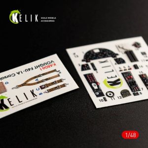 F4U-1A Corsair interior 3D decals for Tamiya kit (1/48)