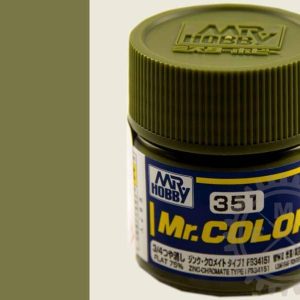 C-351 Zinc-Chromate Type FS34151 (10 ml) - Mr. Color for Aircraft Models