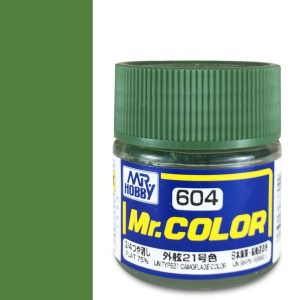 C-604 IJN Type21 Camouflage Color (10 ml) - Mr. Color for Worship Models, Japan