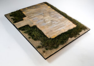 Pro Build -M8A1 Marsden Mat PSP Vietnam Airfield Diorama Base – 1/48 Scale – 30x25 cm