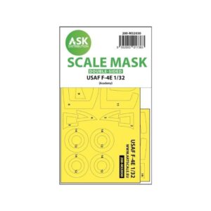1/32 USAF F-4E Phantom Viet-Nam war double-sided mask for ACADEMY
