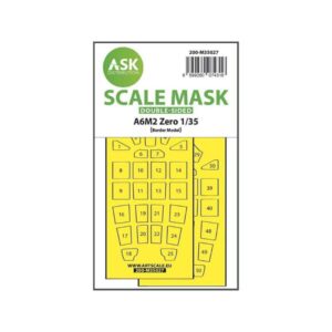 1/35 A6M2 Zero double-sided painting mask for Border Model