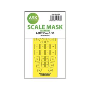 1/35 A6M2 Zero one-sided painting mask for Border Model
