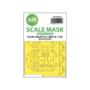 1/35 Fw 190A-6 double-sided painting mask for Border Model