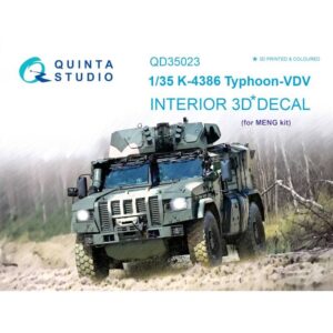 1/35 K-4386 Typhoon VDV 3D-Printed & coloured Interior on decal paper (MENG)