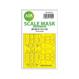 1/35 Messerschmitt Bf 109G-10 double-sided painting mask for Border Model