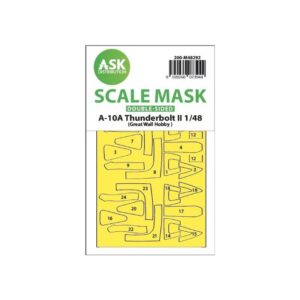 1/48 A-10A Thunderbolt II double-sided express fit mask for GWH