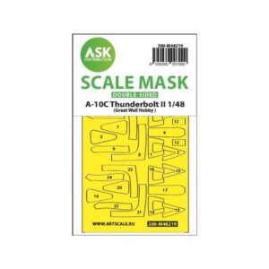 1/48 A-10C Thunderbolt II double-sided express fit mask for GWH