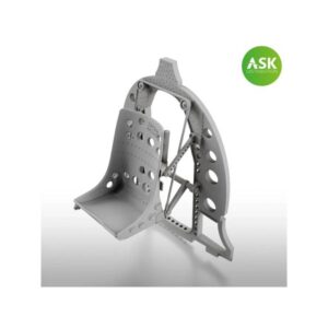 1/48 A6M Bulkhead with Seat in bottom position - ASK 3D Print rec. for Eduard