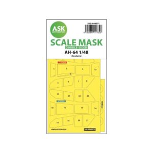 1/48 AH-64 double-sided mask for ACADEMY