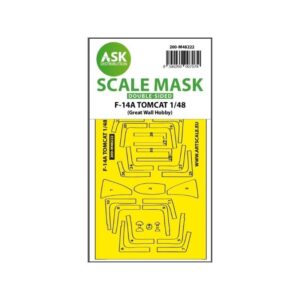 1/48 F-14A Tomcat double-sided express fit mask for GWH