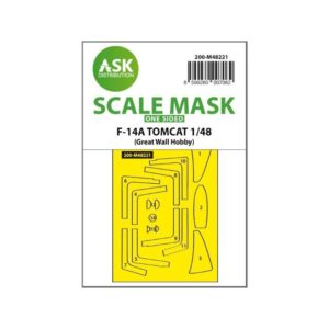 1/48 F-14A Tomcat one-sided express fit mask for GWH