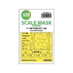 1/48 F-14B Tomcat one-sided express fit mask for Great Wall Hobby