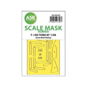 1/48 F-14D Tomcat one-sided express fit mask for GWH