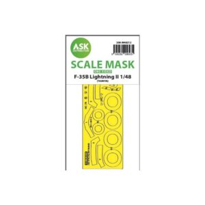 1/48 F-35B Lightning II one-sided express fit mask for Tamiya