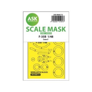 1/48 F-35B one-sided express fit mask for Italeri