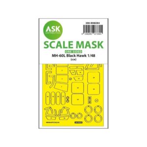1/48 MH-60L Black Hawk one-sided express fit mask for ICM