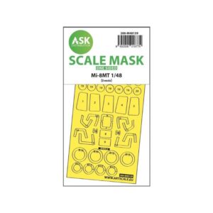 1/48 Mil Mi-8MT one-sided express fit mask for Zvezda