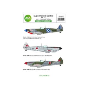 1/48 Spitfire Mk.IXc and Mk.IXe part 2 - Greece, Turkiye (limited edition)
