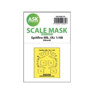 1/48 Spitfire Mk.IXc one-sided express fit mask for Eduard