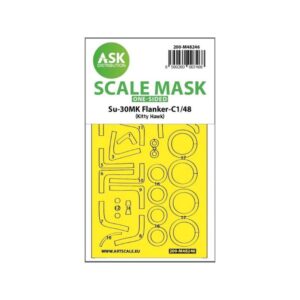 1/48 Su-30MK Flanker-C one-sided express fit mask for Kitty Hawk