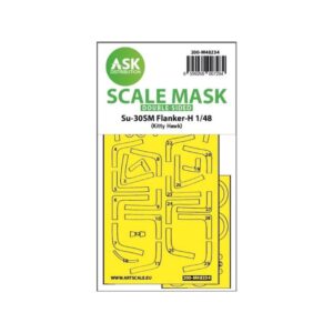 1/48 Su-30SM Flanker-H double-sided express fit mask for Kitty Hawk