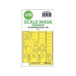 1/48 UH-60A Black Hawk double-sided express fit mask for ICM