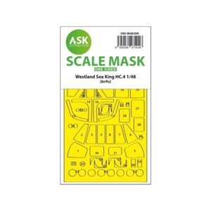 1/48 Westland Sea King HC.4 one-sided express fit mask for Airfix
