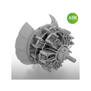 1/72 Sakae engine incl. exhausts and the open cowlings - exclusive 3D print