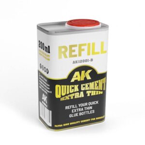 250 ml. REFILL QUICK CEMENT EXTRA THIN