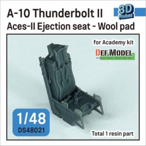 A-10 Thunderbolt II Aces-II Ejection seat (Wool pad) - (for Academy 1/48)