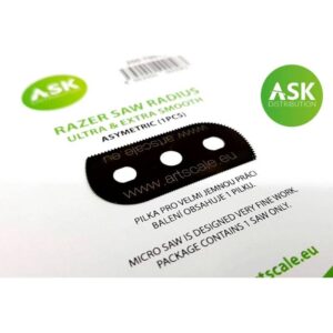 ASK Razor Saw Radius - ultra & extra smooth asymmetric 100/65 teeth 1 pc.