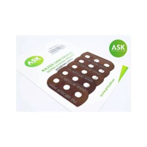 ASK Razor Saw Radius - ultra & extra smooth asymmetric 100/65 teeth 5 pc.