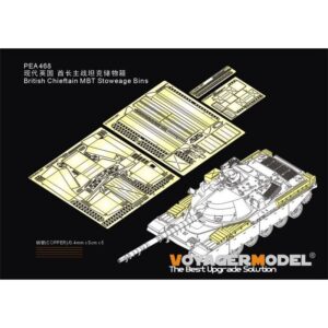 British Chieftain MBT Stoweage Bins (MENG TS-051) - VOYAGER MODELS