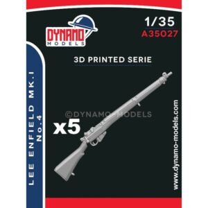 British Weapon Lee Enfield Mk.1 No.4 (5 guns) - 3D Print