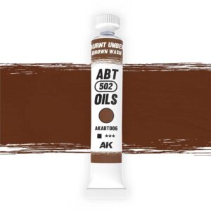 Burnt Umber / Brown wash