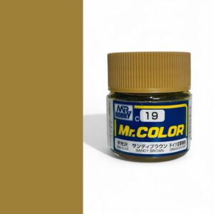 C-019 Sandy Brown (10 ml) - Mr. Color for Aircraft Models Germany WWII