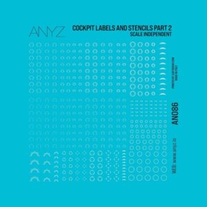 Cockpit Labels and Stencils Part 2 (Scale Independent)