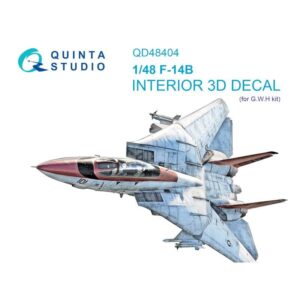 F-14B 3D-Printed & coloured Interior on decal paper (GWH) - 1/48