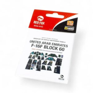 F-16F Block 60 Fighting Falcon (Academy) - RED FOX STUDIO