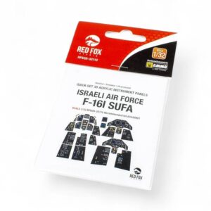 F-16I Sufa (Academy) - RED FOX STUDIO