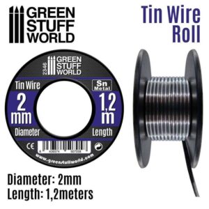 Flexible tin wire roll (thickness: 0.2mm. length: 18.5m)