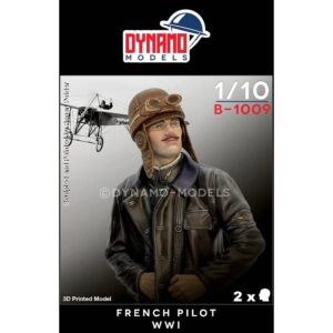 French WWI Airplane Pilot