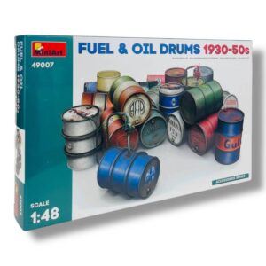 Fuel and Oil Drums 1930-50s