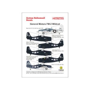 General Motors FM-2 Wildcat decals