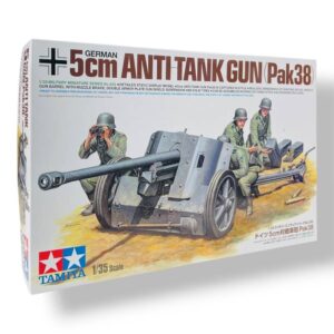 German 5 cm Anti-Tank Gun (Pak38) with crew - 4 figures