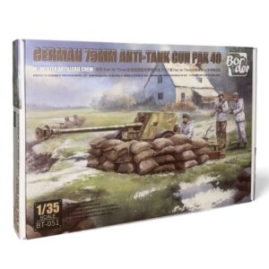 German 7,5cm Pak40 AT gun