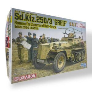 German light armoured half-track Sd.Kfz.250/3 Greif Rommel's Command Half-Track/ Z Chassis (2 in 1) - Smart Kit