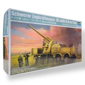 German Schwerer Zugkraftwagen 18 t with 8.8cm Flak