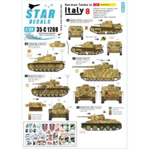 German tanks in Italy Part  8. Mixed AFVs